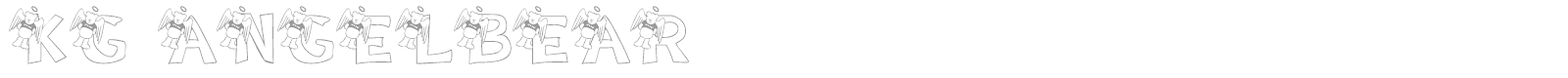 KG ANGELBEAR font preview